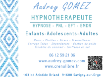 Logo Audrey Gomez - carte de visite Audrey GOMEZ